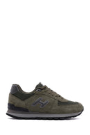 Hammer Jack Erkek Haki Peru Süet Deri Sneaker | Derimod Hammer Jack Erkek Haki Peru Süet Deri Sneaker | Derimod