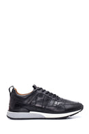 Erkek Deri Desenli Sneaker | Derimod Erkek Deri Desenli Sneaker | Derimod