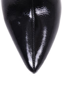 Women's Heeled Patent Leather Boots | Derimod Women's Heeled Patent Leather Boots | Derimod