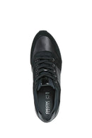 Geox Kadın Siyah Dolgu Topuk Zosma Sneaker | Derimod Geox Kadın Siyah Dolgu Topuk Zosma Sneaker | Derimod