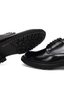 Men's Black Lace-up Leather Casual Shoes | Derimod Men's Black Lace-up Leather Casual Shoes | Derimod
