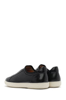 Erkek Siyah Deri Sneaker | Derimod Erkek Siyah Deri Sneaker | Derimod