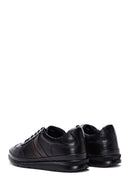 Erkek Siyah Deri Sneaker | Derimod Erkek Siyah Deri Sneaker | Derimod
