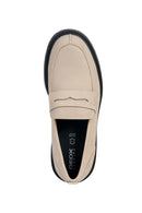 Geox Women's Beige Spherica EC7 Suede Leather Masculine Loafer | Derimod Geox Women's Beige Spherica EC7 Suede Leather Masculine Loafer | Derimod