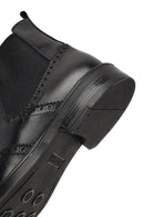 Men's Black Leather Chelsea Boot | Derimod Men's Black Leather Chelsea Boot | Derimod