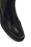 Men's Black Leather Chelsea Boot | Derimod Men's Black Leather Chelsea Boot | Derimod