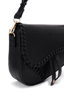 Women's Black Long Strap Shoulder Bag | Derimod Women's Black Long Strap Shoulder Bag | Derimod