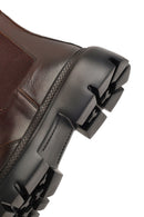 Men's Brown Leather Chelsea Boot | Derimod Men's Brown Leather Chelsea Boot | Derimod