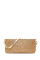 Women's Gold Stone Portfolio Bag | Derimod Women's Gold Stone Portfolio Bag | Derimod