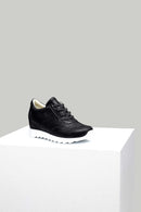 Wedge Heeled Women's Leather Sports Shoes | Derimod Wedge Heeled Women's Leather Sports Shoes | Derimod