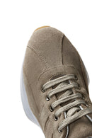 Kadın Deri Süet Sneaker | Derimod Kadın Deri Süet Sneaker | Derimod