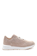 Erkek Vizon Süet Deri Sneaker | Derimod Erkek Vizon Süet Deri Sneaker | Derimod