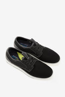 Skechers Men's Black Pertola Sneaker | Derimod Skechers Men's Black Pertola Sneaker | Derimod