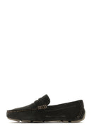 Men's Khaki Suede Leather Loafer | Derimod Men's Khaki Suede Leather Loafer | Derimod