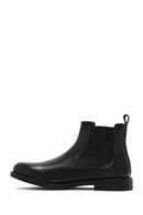Men's Black Leather Chelsea Boot | Derimod Men's Black Leather Chelsea Boot | Derimod