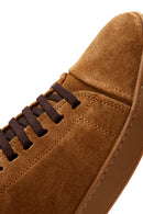 Erkek Taba Süet Deri Sneaker | Derimod Erkek Taba Süet Deri Sneaker | Derimod
