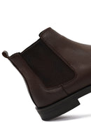 Men's Brown Leather Chelsea Boot | Derimod Men's Brown Leather Chelsea Boot | Derimod