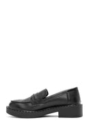 Women's Black Masculine Loafer | Derimod Women's Black Masculine Loafer | Derimod