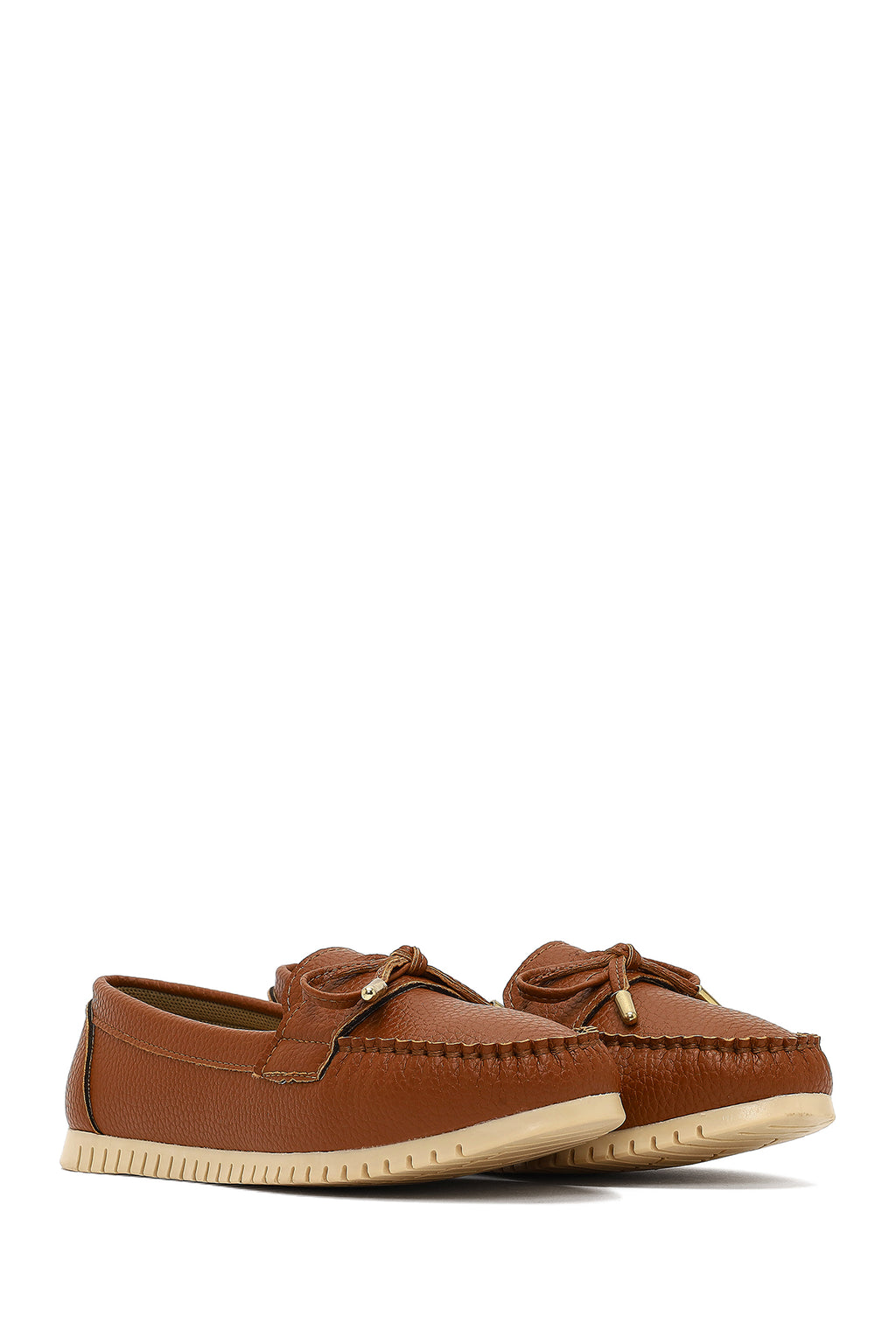 Kadın Taba Tokalı Loafer