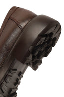 Men's Brown Thick Sole Leather Loafer | Derimod Men's Brown Thick Sole Leather Loafer | Derimod