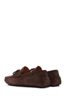Erkek Kahverengi Süet Deri Casual Loafer | Derimod Erkek Kahverengi Süet Deri Casual Loafer | Derimod