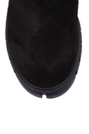 Women's Zippered Leather Boots | Derimod Women's Zippered Leather Boots | Derimod