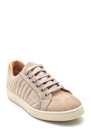 Kadın Deri Süet Sneaker | Derimod Kadın Deri Süet Sneaker | Derimod