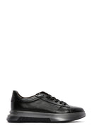 Erkek Siyah Deri Sneaker | Derimod Erkek Siyah Deri Sneaker | Derimod