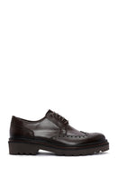 Men's Brown Leather Thick Soled Casual Shoes | Derimod Men's Brown Leather Thick Soled Casual Shoes | Derimod