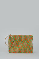 Orange Fabric Women's Portfolio | Derimod Orange Fabric Women's Portfolio | Derimod