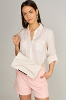 Cream Women's Portfolio | Derimod Cream Women's Portfolio | Derimod