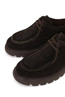 Male Brown Lace-Up Thick-Soled Suede Casual Shoes | Derimod Male Brown Lace-Up Thick-Soled Suede Casual Shoes | Derimod