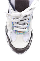 Women's Patterned Leather Sneaker | Derimod Women's Patterned Leather Sneaker | Derimod