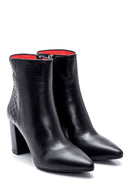 Women's Leather Gritti For Derimod Heeled Boots | Derimod Women's Leather Gritti For Derimod Heeled Boots | Derimod