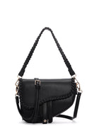 Women's Black Long Strap Shoulder Bag | Derimod Women's Black Long Strap Shoulder Bag | Derimod