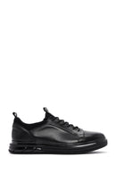 Erkek Siyah Deri Sneaker | Derimod Erkek Siyah Deri Sneaker | Derimod