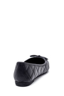 Women's Leather Bow Ballerina Ballet | Derimod Women's Leather Bow Ballerina Ballet | Derimod