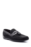 Men's Tassel Detailed Nubuck Loafer | Derimod Men's Tassel Detailed Nubuck Loafer | Derimod
