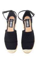 Kadın Siyah Espadril | Derimod Kadın Siyah Espadril | Derimod