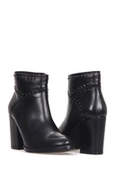 Women's Heeled Leather Boots | Derimod Women's Heeled Leather Boots | Derimod