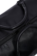 Men's Black Long Strap Travel Bag | Derimod Men's Black Long Strap Travel Bag | Derimod