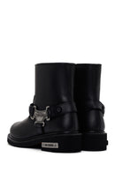 Harley Davidson Men's Black Estes Zippered Leather Boots | Derimod Harley Davidson Men's Black Estes Zippered Leather Boots | Derimod
