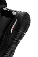 Skechers Kadın Siyah Arch Fit Smooth - Cool Puff Rugan Kalın Tabanlı Bot | Derimod Skechers Kadın Siyah Arch Fit Smooth - Cool Puff Rugan Kalın Tabanlı Bot | Derimod