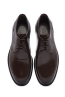 Men's Brown Laced Leather Classic Shoes | Derimod Men's Brown Laced Leather Classic Shoes | Derimod