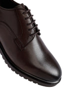 Men's Brown Lace-Up Leather Classic Shoes | Derimod Men's Brown Lace-Up Leather Classic Shoes | Derimod