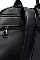 Women's Black Patterned Backpack | Derimod Women's Black Patterned Backpack | Derimod