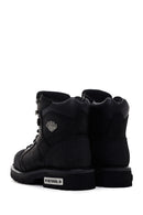 Harley Davidson Men's Black Leather Clemente Boots | Derimod Harley Davidson Men's Black Leather Clemente Boots | Derimod