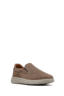 Erkek Bej Nubuk Deri Comfort Loafer | Derimod Erkek Bej Nubuk Deri Comfort Loafer | Derimod