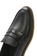 Men's Black Leather Casual Loafer | Derimod Men's Black Leather Casual Loafer | Derimod