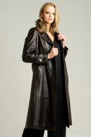 Dolores Women's Leather Jacket | Derimod Dolores Women's Leather Jacket | Derimod